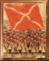 Rolka Sztokholmska - obraz przedstawiaj�cy uroczysty wjazd do Krakowa kr�la Zygmunta III Wazy z okazji za�lubin z arcyksie�n� Konstancj� z dnia 4 XII 1605 r. Fragment przedstawia prywatny oddzia� hajduk�w wojewody Pozna�skiego H. Gostomskiego